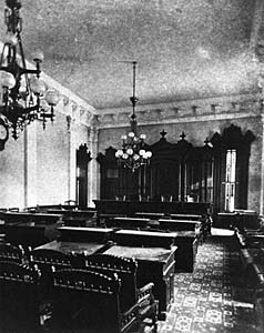 Supreme Court Chambers at the Capitol Chambers, 1879